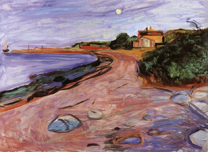 Scenery of Aosike, Edvard Munch